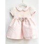 ABITO CON COLLETTO ROSA