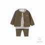 COMPLETINO 3 PEZZI FADED GREEN