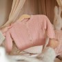 CARDIGAN DUSTY PINK