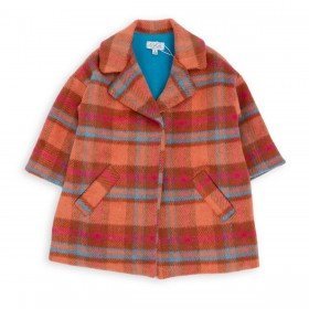 CAPPOTTO QUADRI ORANGE CAPPOTTO QUADRI ORANGE
