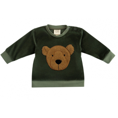 MAGLIONCINO TEDDY KOMBU GREEN