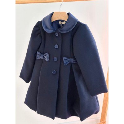 CAPPOTTO BLU FIOCCO