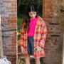 CAPPOTTO QUADRI ORANGE