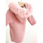 CAPPOTTINO PINK CON CAPPUCCIO PELUCHE