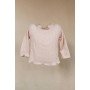 MAGLIA CON COLLETTO SOFT PINK