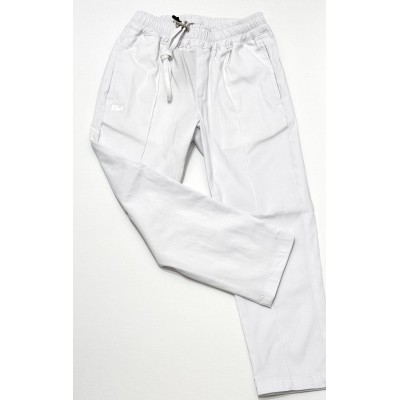 PANTALONE CON LACCI WHITE