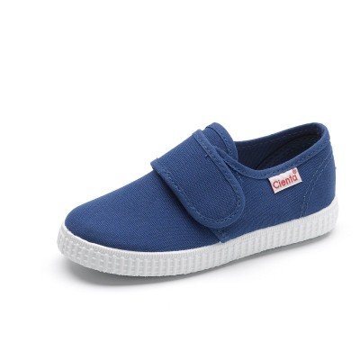 SCARPA IN TELA BLU