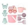 SET SPIAGGIA ROSA + CAMIONCINO