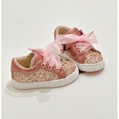 SNEAKERS GLITTER ROSA