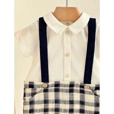 PAGLIACCETTO VICHY NAVY
