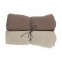 MUSSOLE 2 PC SOFT BROWN