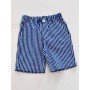 PANTALONCINO A RIGHE BLU E BIANCO