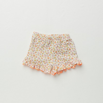 PANTALONCINO FLOWERS FLUO