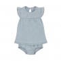 VESTITINO DENIM CON CULOTTE