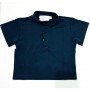 CAMICIA NAVY CON COLLETTO COREANO