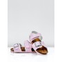 SANDALO STRAPPO GLITTER ROSA