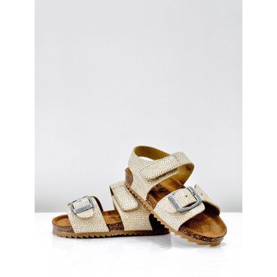 SANDALO STRAPPO GLITTER ORO
