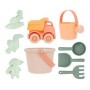SET SPIAGGIA ARANCIONE SECCHIELLLO+ CAMIONCINO