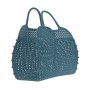 BORSA MARE VINTAGE BLU