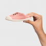 SCARPA IN TELA SENZA LACCI ROSA
