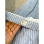 COMPLETO LINO CON BERMUDA A RIGHE