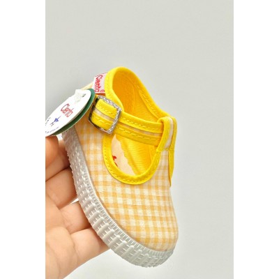 SCARPA A T GIALLA VICHY