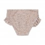 COSTUMINO MUTANDINA BEIGE FIORELLINI