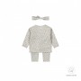 COMPLETINO DUE PEZZI CON FASCIA FADED BLU