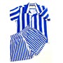 CAMICIA A RIGHE BLU