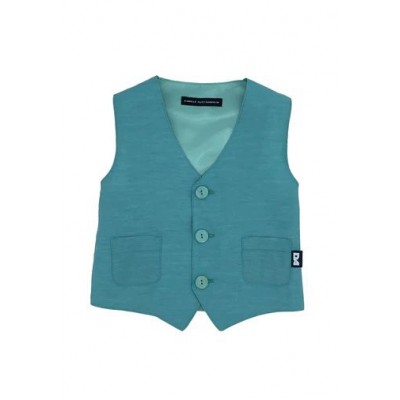GILET VERDE ACQUA