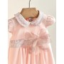 PAGLIACCETTO JERSEY CON FIORE ORGANZA