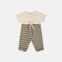 TUTINA JERSEY A RIGHE VERDE ED ECRU