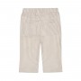 PANTALONE A RIGHE BEIGE
