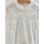 TUTINA BIANCA PUNTO SMOCK