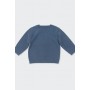 CARDIGAN IN FILO A MAGLIA RASATA AVION
