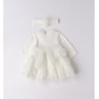 ABITINO BIANCO LATTE CON TULLE