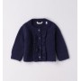 CARDIGAN BLU PELUCHE