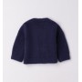 CARDIGAN BLU PELUCHE