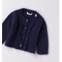 CARDIGAN BLU PELUCHE