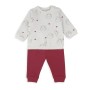 COMPLETINO PANTALONE E FELPINA RASPBERRY