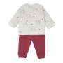COMPLETINO PANTALONE E FELPINA RASPBERRY