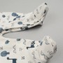 TUTINA IN CALDO COTONE BLU