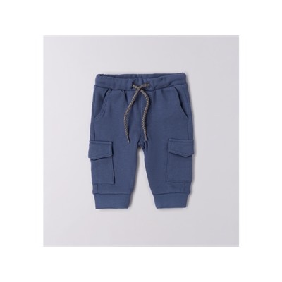PANTALONE CARGO IN TUTA BLU