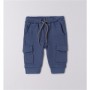 PANTALONE CARGO IN TUTA BLU