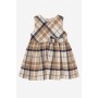 SCAMICIATO TARTAN BLU E BEIGE