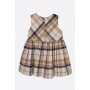 SCAMICIATO TARTAN BLU E BEIGE