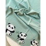 COPERTINA PANDA 100% LANA MERINOS EXTRAFINE MAGLIFICIO DI VERONA