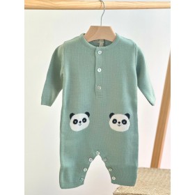 TUTINA PANDA 100% PURA LANA VERGINE MERINO EXTRAFINE MAGLIFICIO DI VERONA