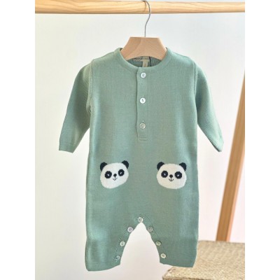 TUTINA PANDA 100% PURA LANA VERGINE MERINO EXTRAFINE MAGLIFICIO DI VERONA