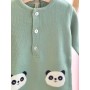 TUTINA PANDA 100% PURA LANA VERGINE MERINOS EXTRAFINE MAGLIFICIO DI VERONA